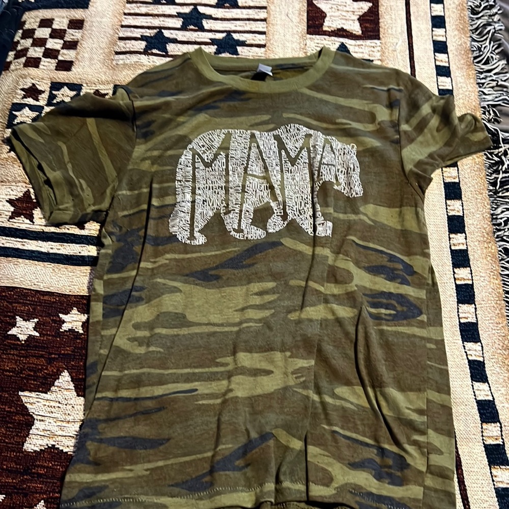 Camp mama shirt